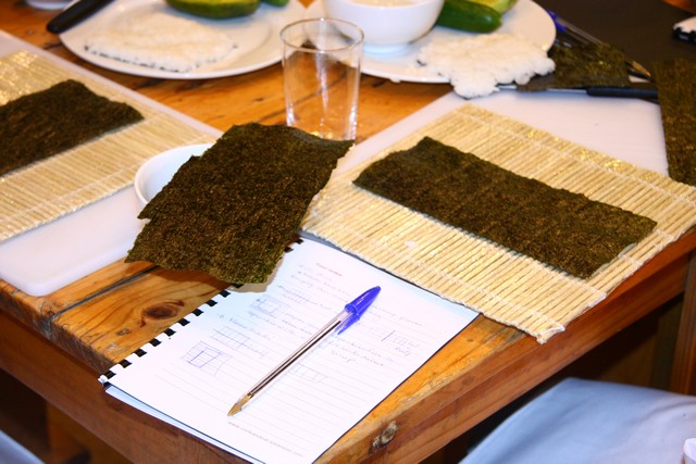Cook & Eat Sushi workshop